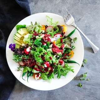 Quick And Easy Blackberry Vinaigrette Salad Dressing