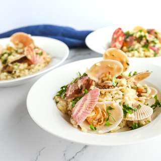 Lemon Scallop Risotto