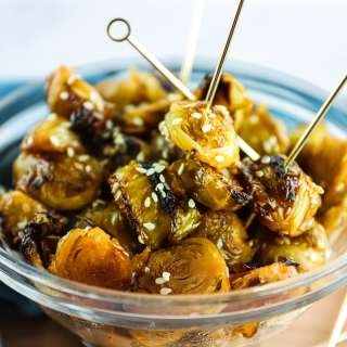 Honey Sriracha Brussels Sprouts