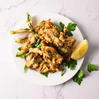 Mushroom Fritters (Italian Funghi Fritti Recipe)