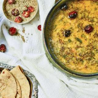 Easy Stovetop Dal Palak (Spinach Lentil Curry)