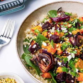 Beet Pumpkin Salad With Feta