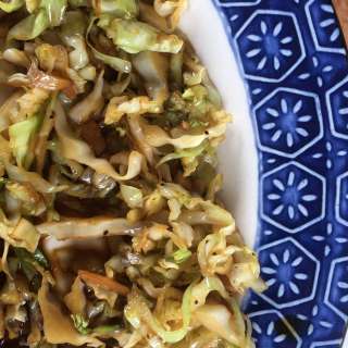 Cabbage Stir Fry Recipe With Garlic, Ginger And Soy Sauce