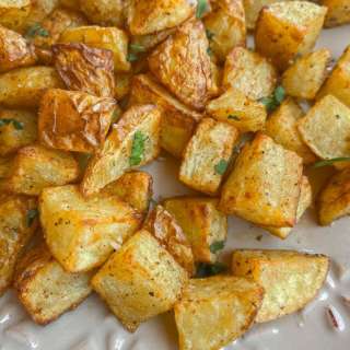 Air fryer diced potatoes recipe
