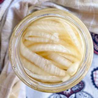 Quick pickled onions recipe