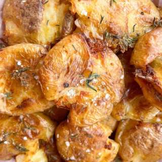 Air Fryer Smashed Potatoes