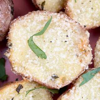 Air Fryer Parmesan Potatoes