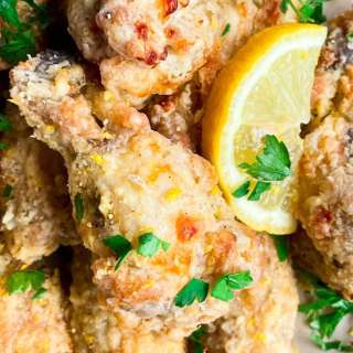 Air Fry Lemon Chicken Wings Recipe