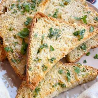 Air fryer garlic toast recipe