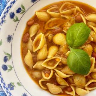 Traditional Italian Pasta Fagioli Recipe