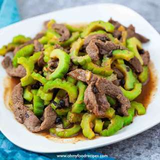 Beef and Bitter Melon Stir Fry