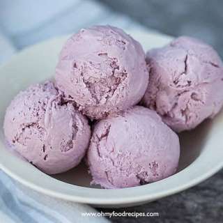 Taro Ice Cream