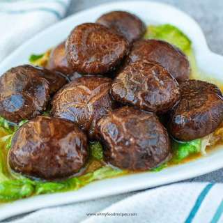Braised Chinese Mushrooms