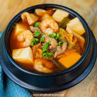 Kimchi Tofu Soup