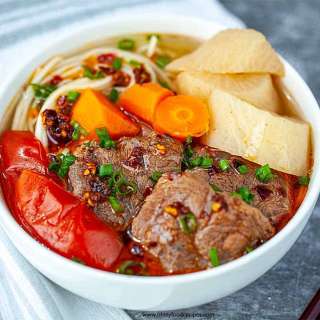Taiwanese Beef Noodle Soup