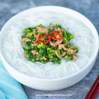 Pork and Pickled Vegetable Noodle Soup