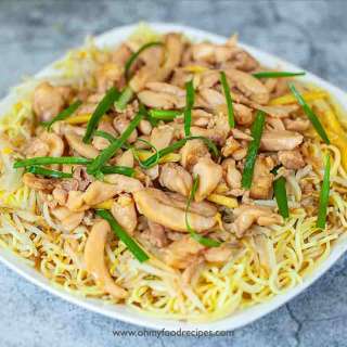 Chicken Yi Mein Noodles