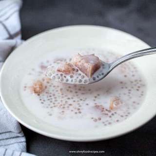TARO & TAPIOCA PEARL DESSERT