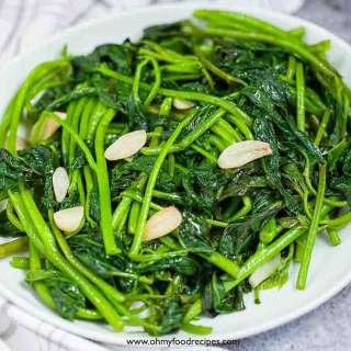 Sweet Potato Leaves Stir Fry
