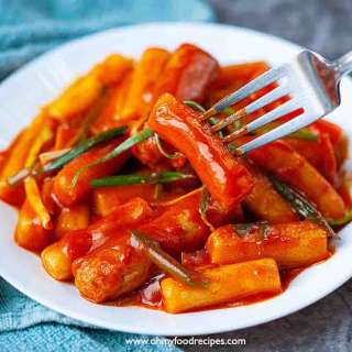 Tteokbokki Korean Spicy Rice Cake
