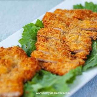 Japanese Tonkatsu Deep Fried Pork Cutlet
