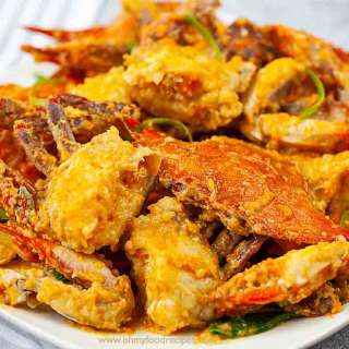 Ginger Scallion Crab