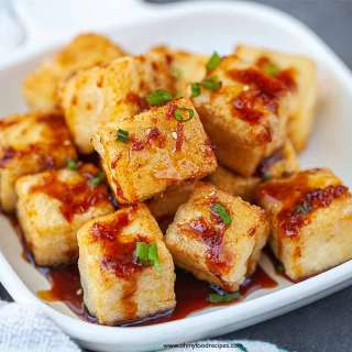 Crispy Teriyaki Tofu
