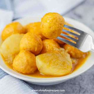 Curry Fish Ball and Radish