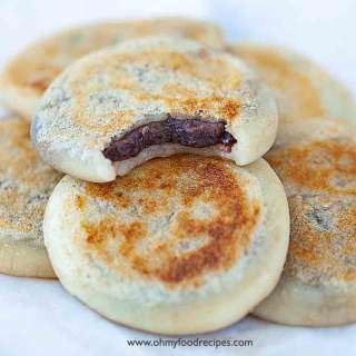 Red Bean Paste Rice Cake