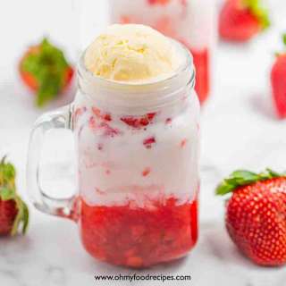 Korean Strawberry Milk