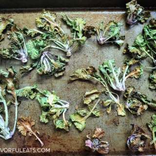 Oven Roasted Kalettes (Kale Sprouts)