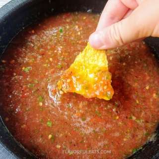 Roasted Tomato Habanero Salsa