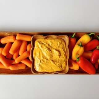 Harissa Garlic Hummus