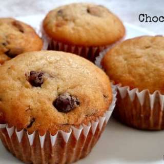 Banana Chocolate Chip Muffins