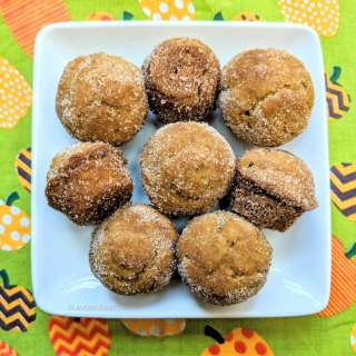 Cinnamon Pumpkin Mini Muffins