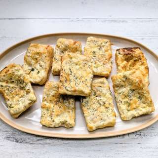 Dill Pickle Puff Pastry Appetizers
