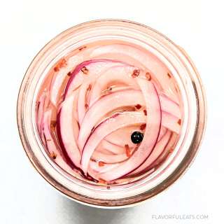 Spicy Pickled Red Onions