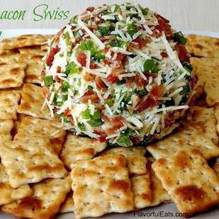 Jalapeno Bacon Swiss Cheese Ball