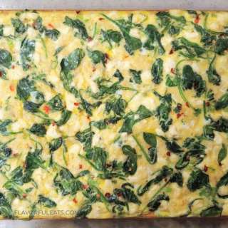 Spinach Feta Breakfast Casserole