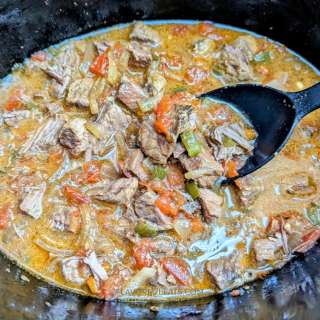 Slow Cooker Mexican Steak (Bistec a la Mexicana)
