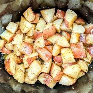 Slow Cooker Greek Lemon Potatoes