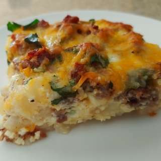 Cheesy Sausage Breakfast Casserole