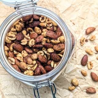 Spicy Curry Roasted Nuts