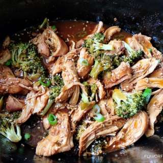 Slow Cooker Teriyaki Chicken & Broccoli