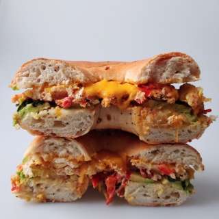 Avocado & Veggie Breakfast Sandwiches