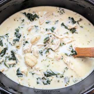 Slow Cooker Creamy Chicken Gnocchi Soup