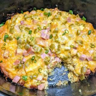 Slow Cooker Denver Omelet Breakfast Casserole