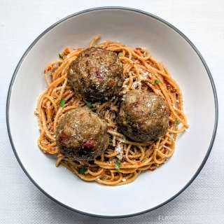 Baked Sun-Dried Tomato Turkey Meatballs