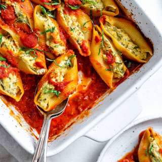 Vegan Stuffed Shells