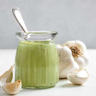 Creamy Vegan Garlic Sauce